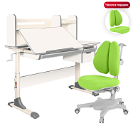 Genius set комплект anatomica genius парта + кресло + надстройка + выдвижной ящик + подставка для книг Anatomica  комплект anatomica genius парта + кресло + надстройка + выдвижной ящик + подставка для книг Anatomica Genius set